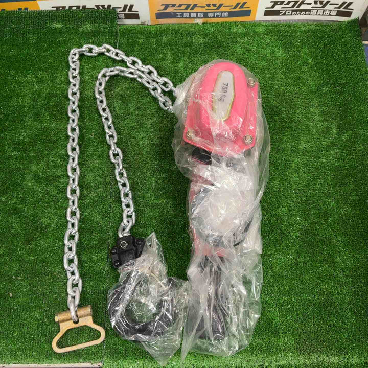 WCP 三方良し レバーホイスト 246367-01 レバーホイスト 0.75t ピンク色【草加店】