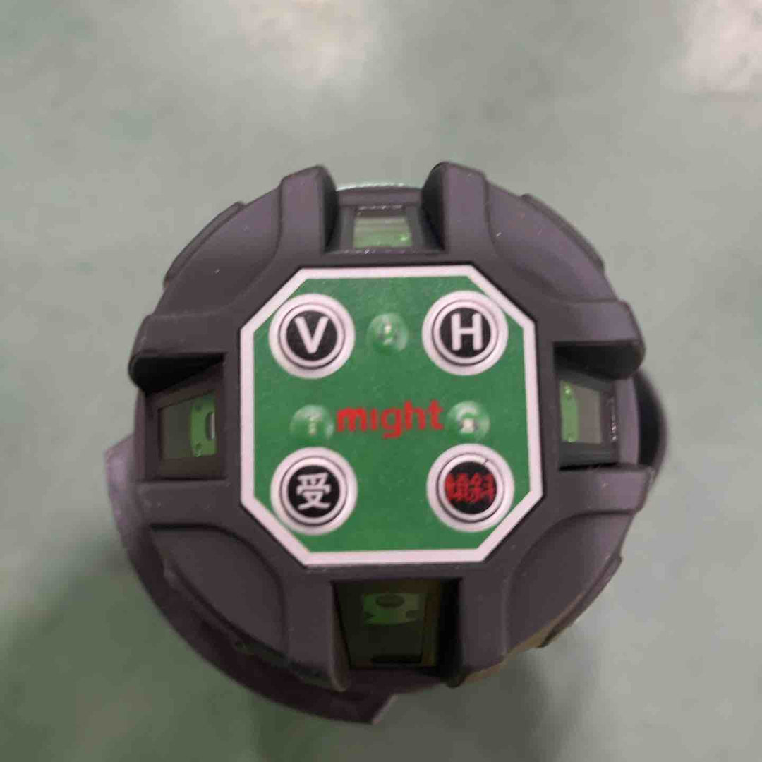 ◇マイト工業(might) グリーンレーザー墨出し器 MGL-411GP 矩十字・横 受光器・三脚セット【川口店】
