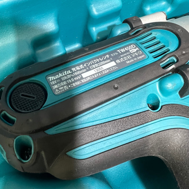 マキタ(makita) コードレスインパクトレンチ TW450DRFX【桶川店】