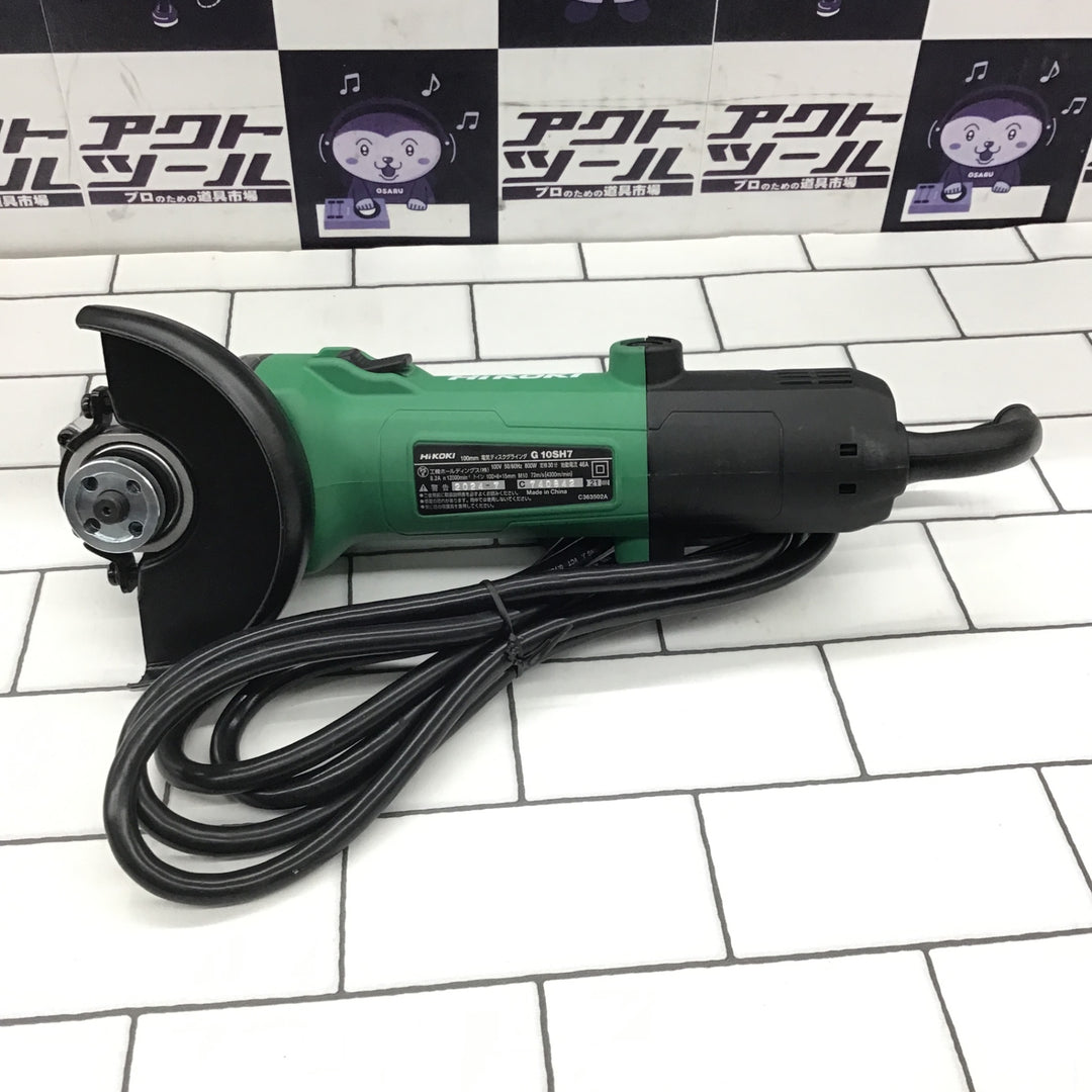 〇ハイコーキ(HIKOKI ※旧:日立工機) 100mm ディスクグラインダー G10SH7【所沢店】