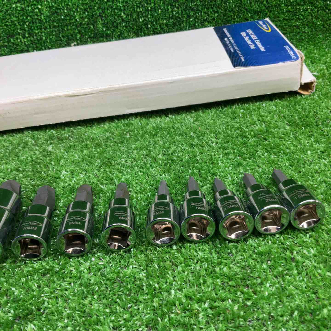 Blue-Point 3/8 1/2 ヘックス エクストラクター ビットソケット 12pcs　STCAEBS12【藤沢店】