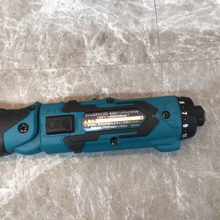 【未使用品】★マキタ makita 7.2V コードレスドリルドライバー DF012DSHX バッテリー2個付【八潮店】