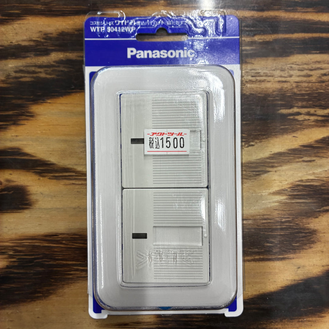 パナソニック Panasonic コスモワイド埋込パイロット･ほたるスイッチ WTP50412WP WTP50421WP 4個セット 【越谷店】