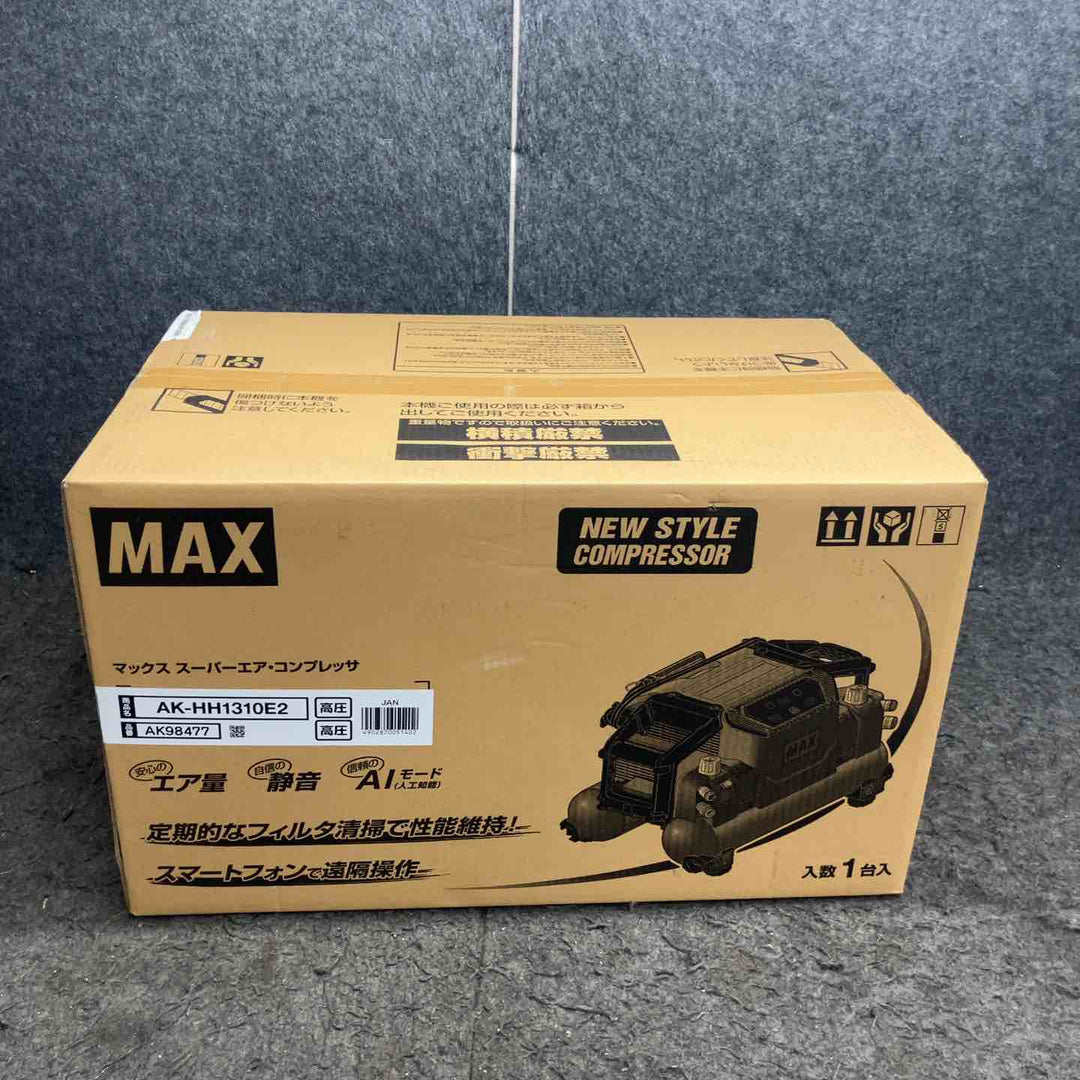 ★マックス(MAX) 高圧専用エアコンプレッサー AK-HH1310E2_レッド【鴻巣店】