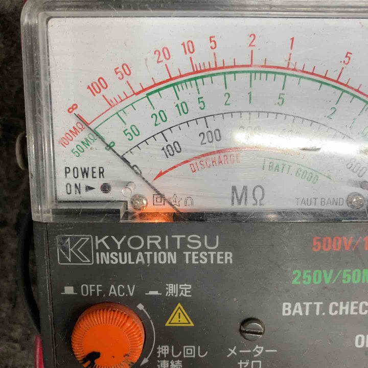 【現状品】◇共立電気計器(KYORITSU) 絶縁抵抗計 3144【鴻巣店】