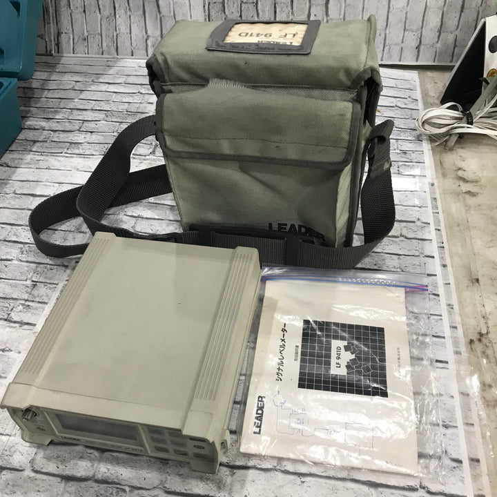 LEADER/リーダー電子 シグナルレベルメーター LF 941D 通電未確認の為現状品 保証無し【川口店】