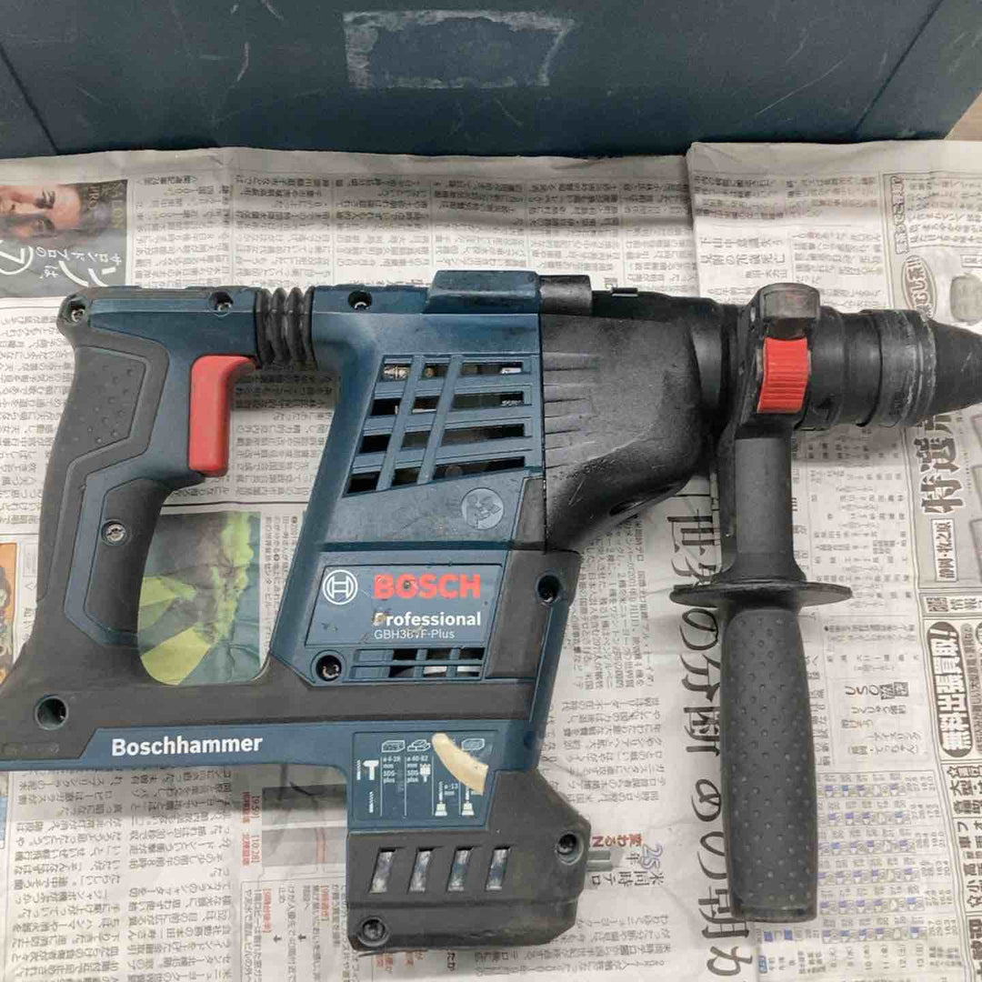 【中古品】★ボッシュ(BOSCH) コードレスハンマドリル GBH36VF-PLUS　36V4Ahバッテリー2個　充電器付属【戸田店】