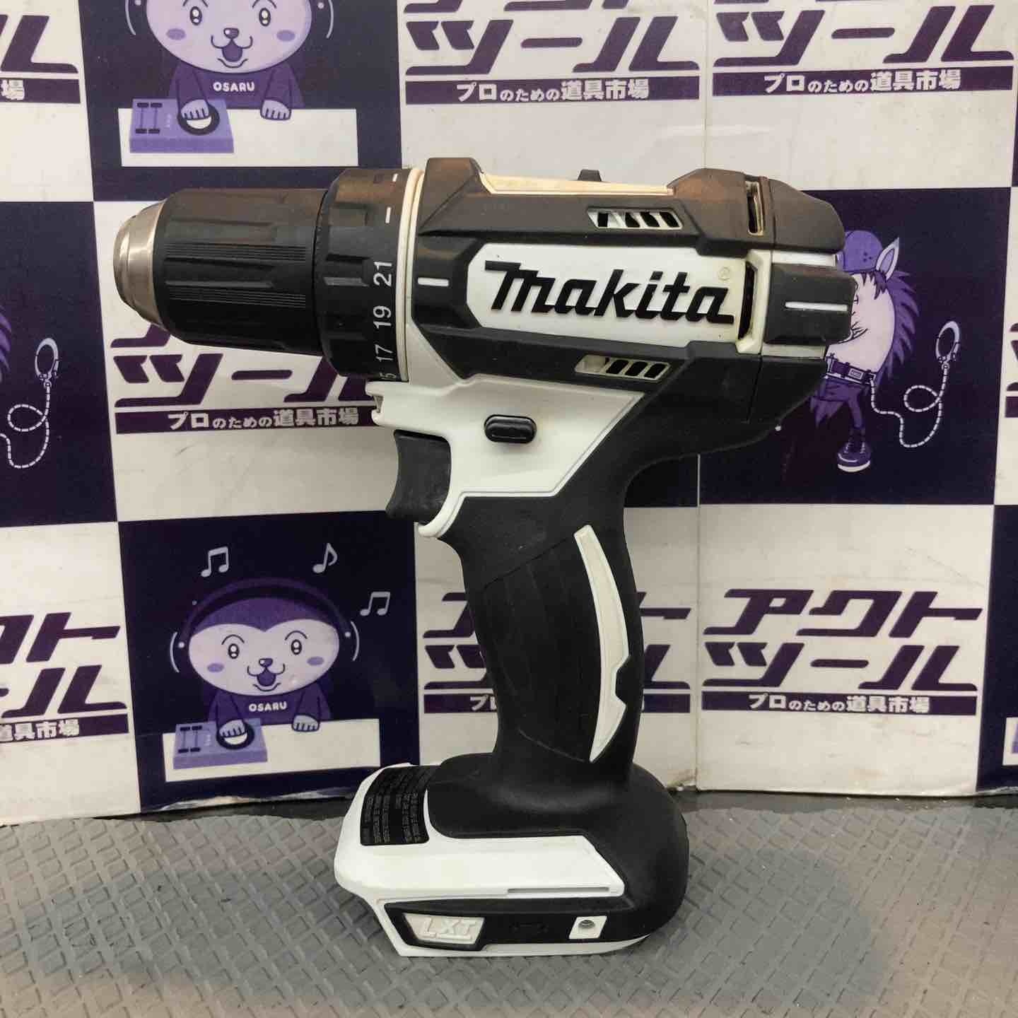 中古品】マキタ Makita 充電式 18V ドリルドライバー XFD10（白） 本体