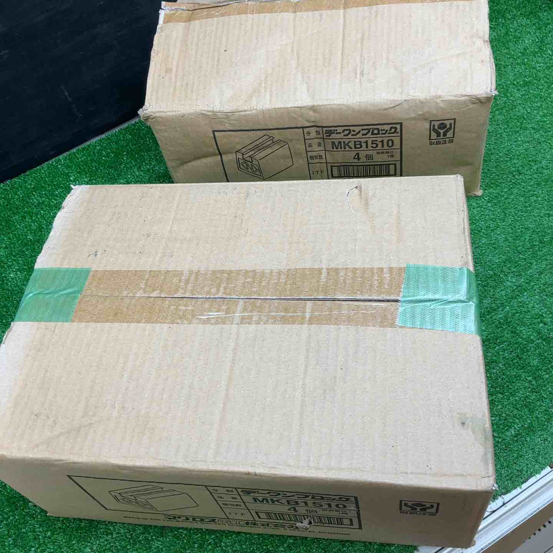 ネグロス デーワンブロック MKB1510 1箱4個入×2 開封済 モルタルブロック 屋上 露出 配管 ブロック【電材館越谷店】