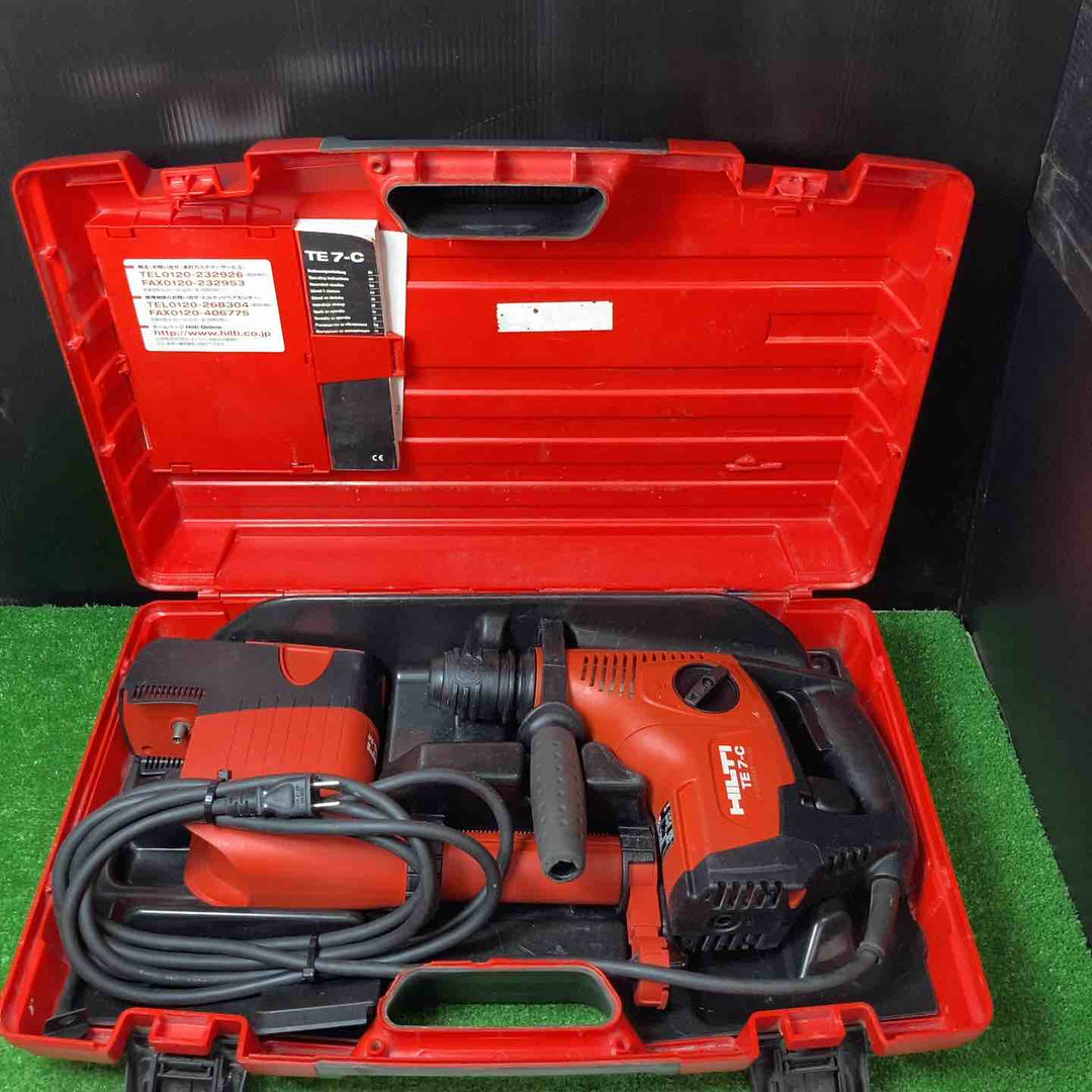 ◇ヒルティ(HILTI) ハンマドリル TE7-C 集じんシステム付き【岩槻店】