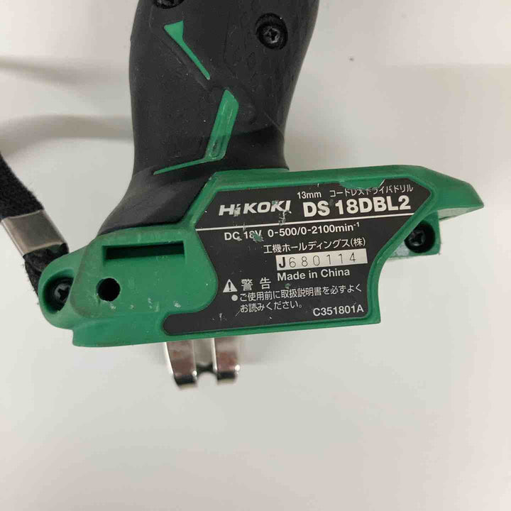 ◇日立 コードレスドライバドリル DS18DBL(NN)【戸田店】