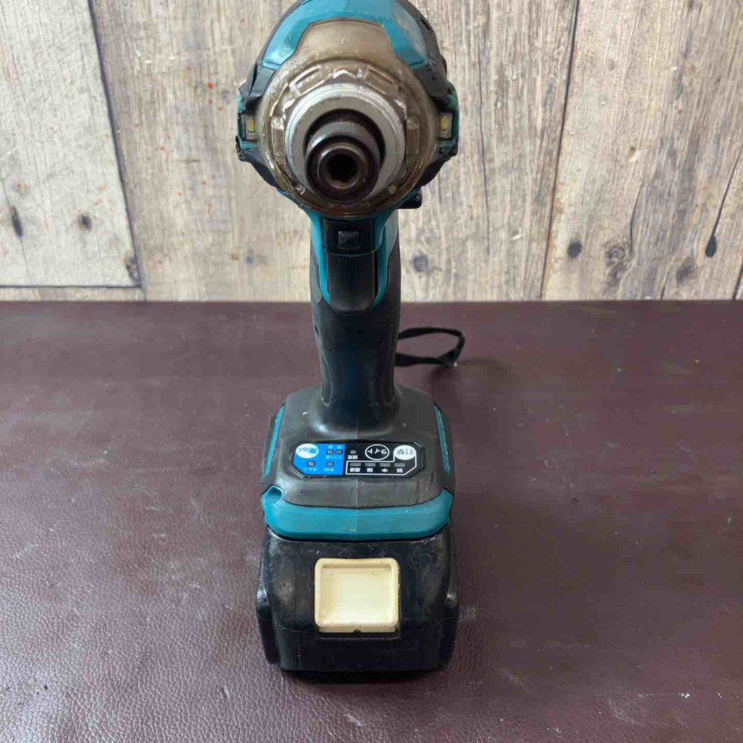 【中古品】 マキタ(makita) コードレスインパクトドライバー TD171DZ おまけバッテリー18V/6.0Ah 1個付  【東大和店】