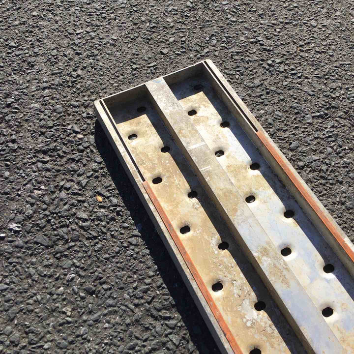 【現状品 / 店頭受取り限定】 ハセガワ/Hasegawa 4ｍアルミ足場板 AD-34 アルステージ 【鴻巣店】