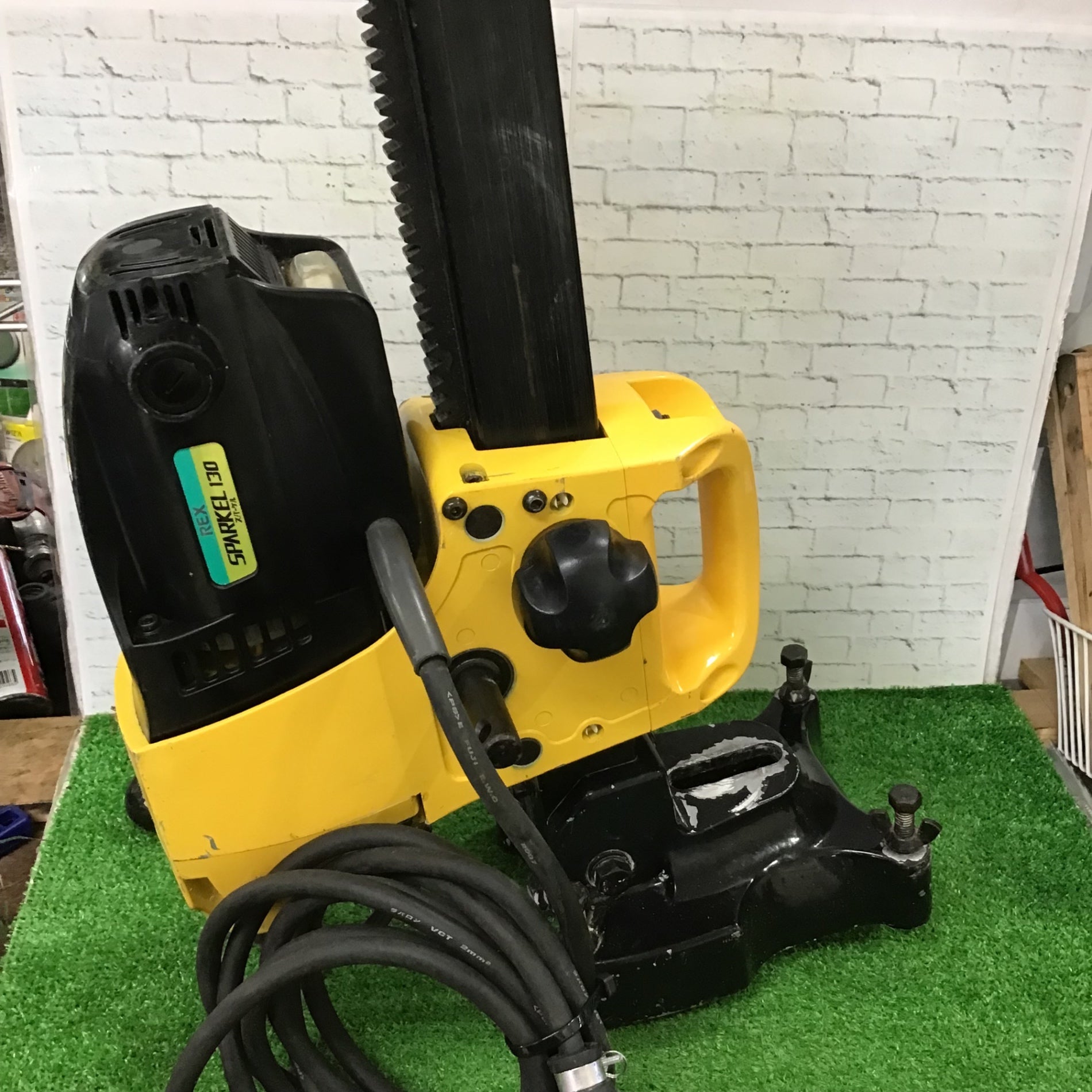 REX レッキス ダイヤモンド コアドリル スッパーケル 130 RC130 動作品 電動工具 〇レッキス(REX) コアドリル SPARKEL130 スパーケル RC130【町田店