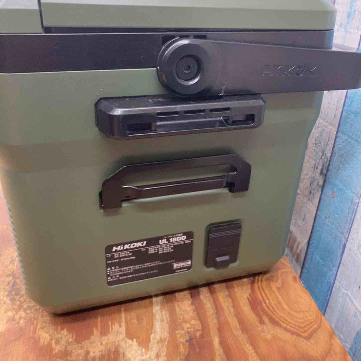★ハイコーキ(HIKOKI) コードレス冷温庫 UL18DD(XMGZ)_フォレストグリーン【柏店】
