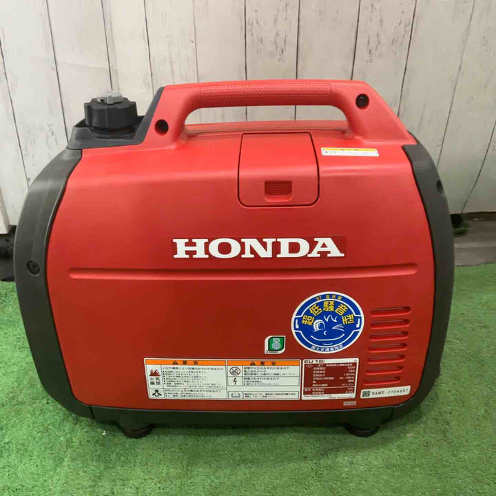 ★ホンダ(HONDA) インバーター発電機 EU18i【川口店】