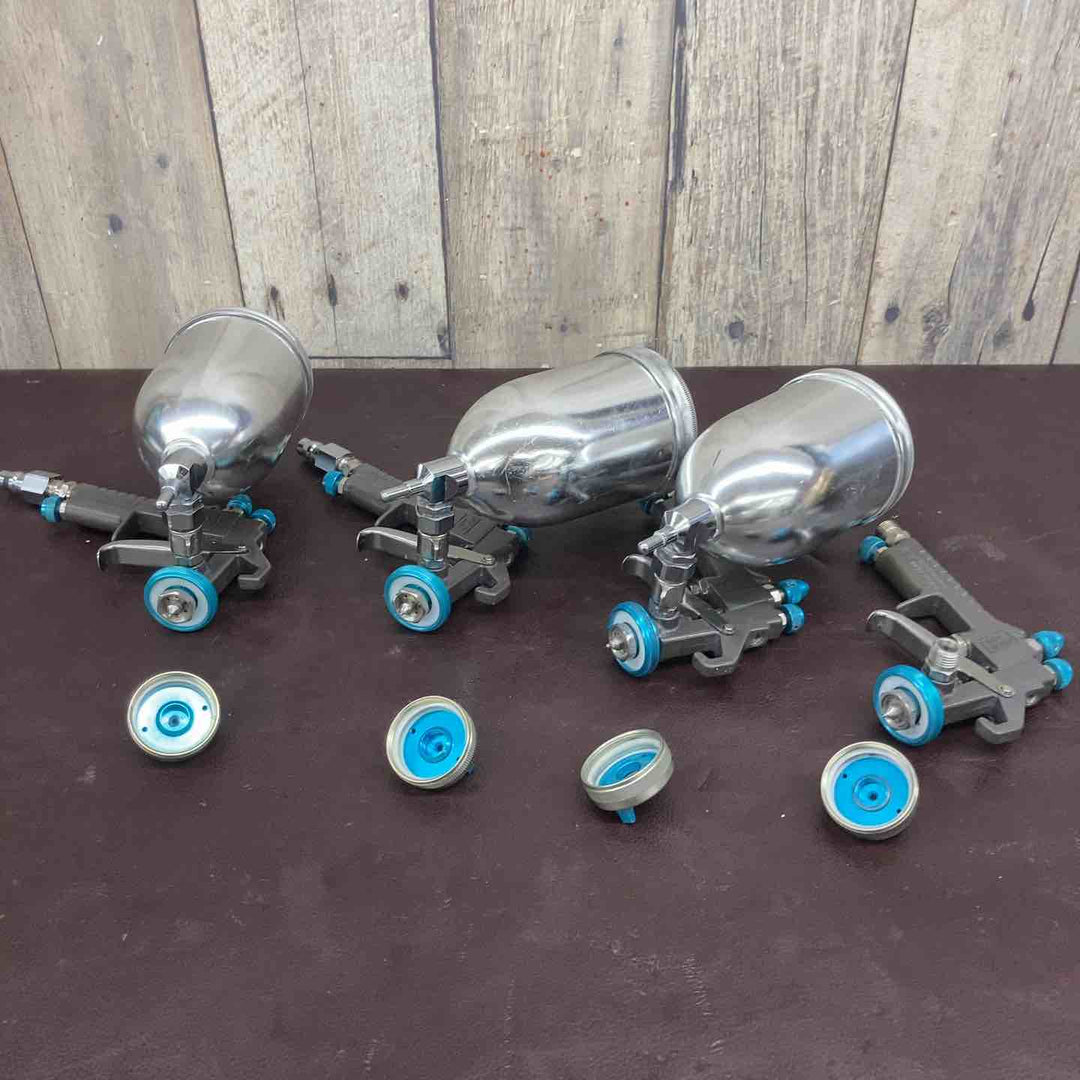 【中古品】 恵宏(EKOH) 塗装用スプレーガン デカヘッド GR-210 4点 吹付用スプレー 2点 計6点まとめ  【東大和店】