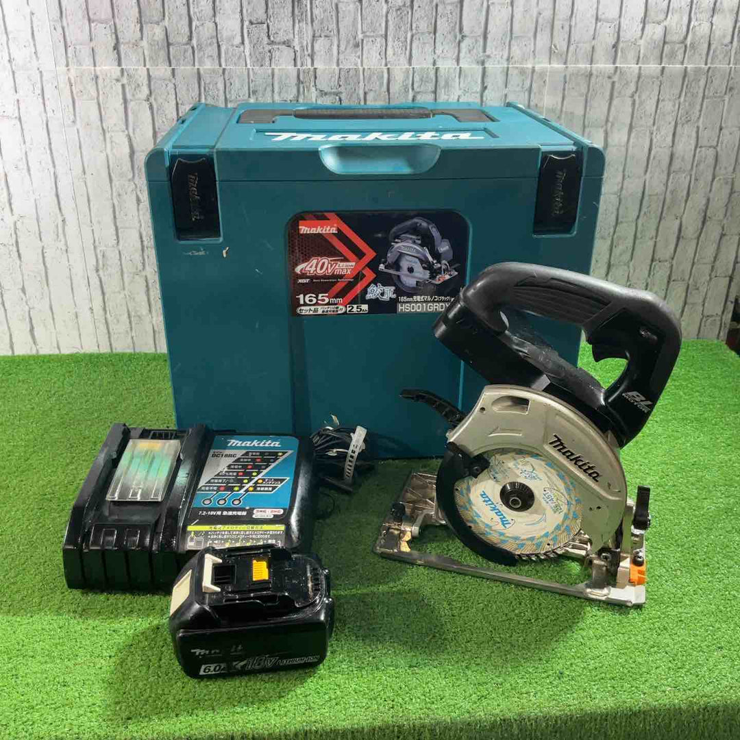 ★マキタ(makita) コードレス丸のこ HS471DRGB 動作確認済【川口店】