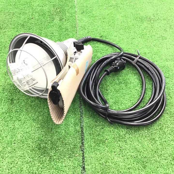 ハタヤ　防雨型水銀作業灯　バラストレス水銀ランプ　１００Ｖ５ｍ　バイス付　RGM-205【桶川店】