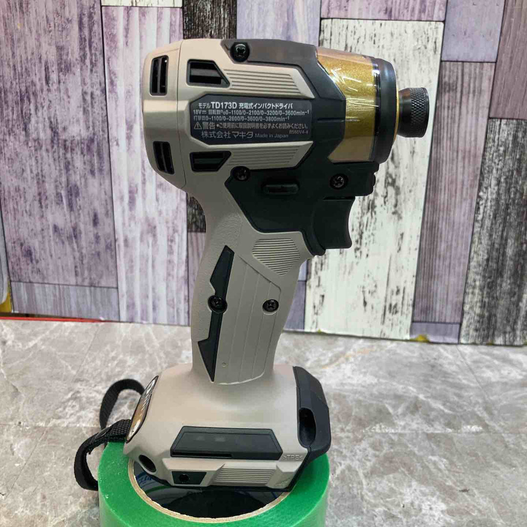 【未使用品】本体+ケース マキタ makita 18V コードレスインパクトドライバー TD173DZPG LTX20周年限定 プレミアムグレージュ【八潮店】