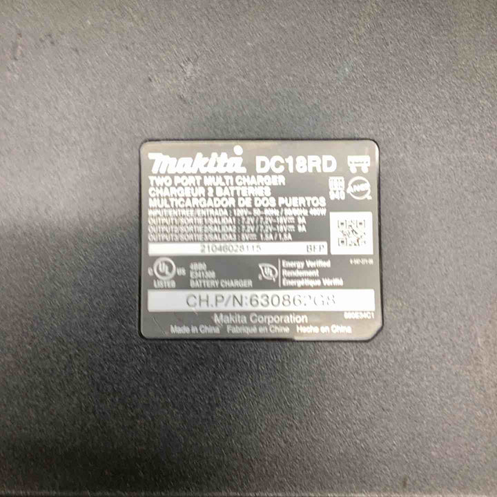 ★マキタ(makita) 2口急速充電器 DC18RD 海外製 問題なく使えます【越谷店】