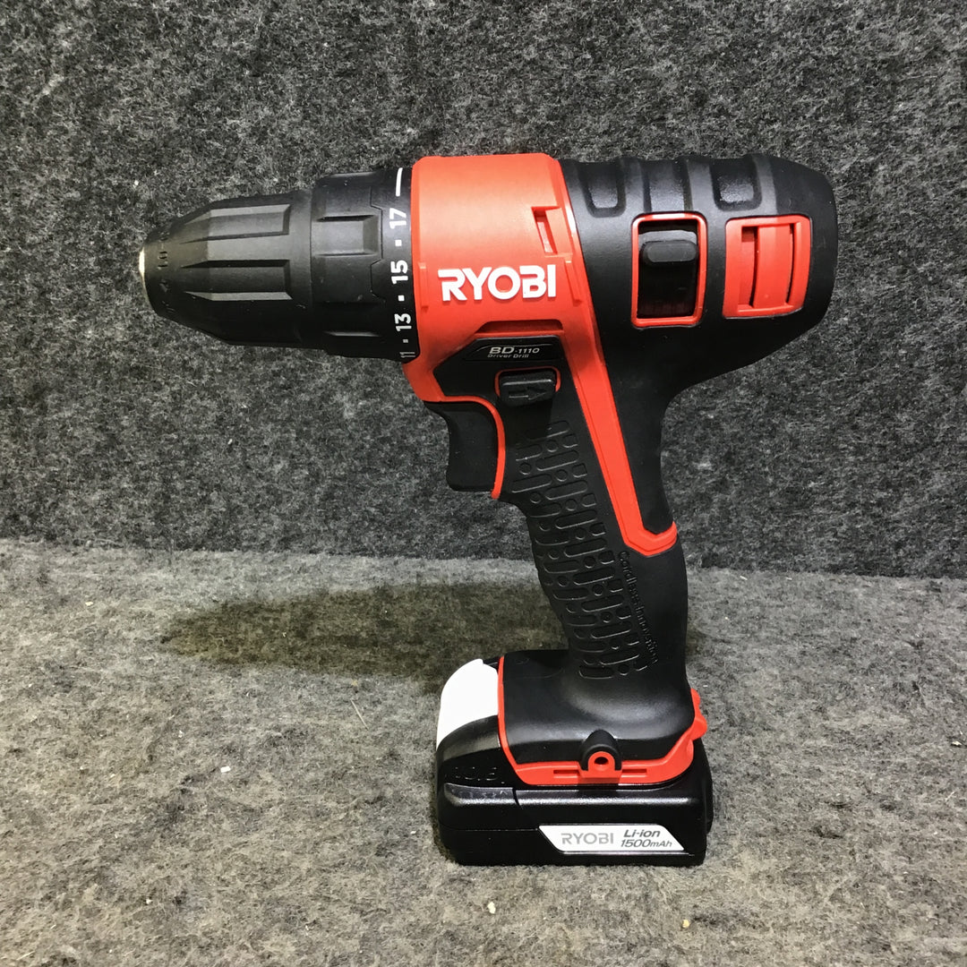 【美品中古】RYOBI 充電式ドライバドリル BD-1110L1【桶川店】