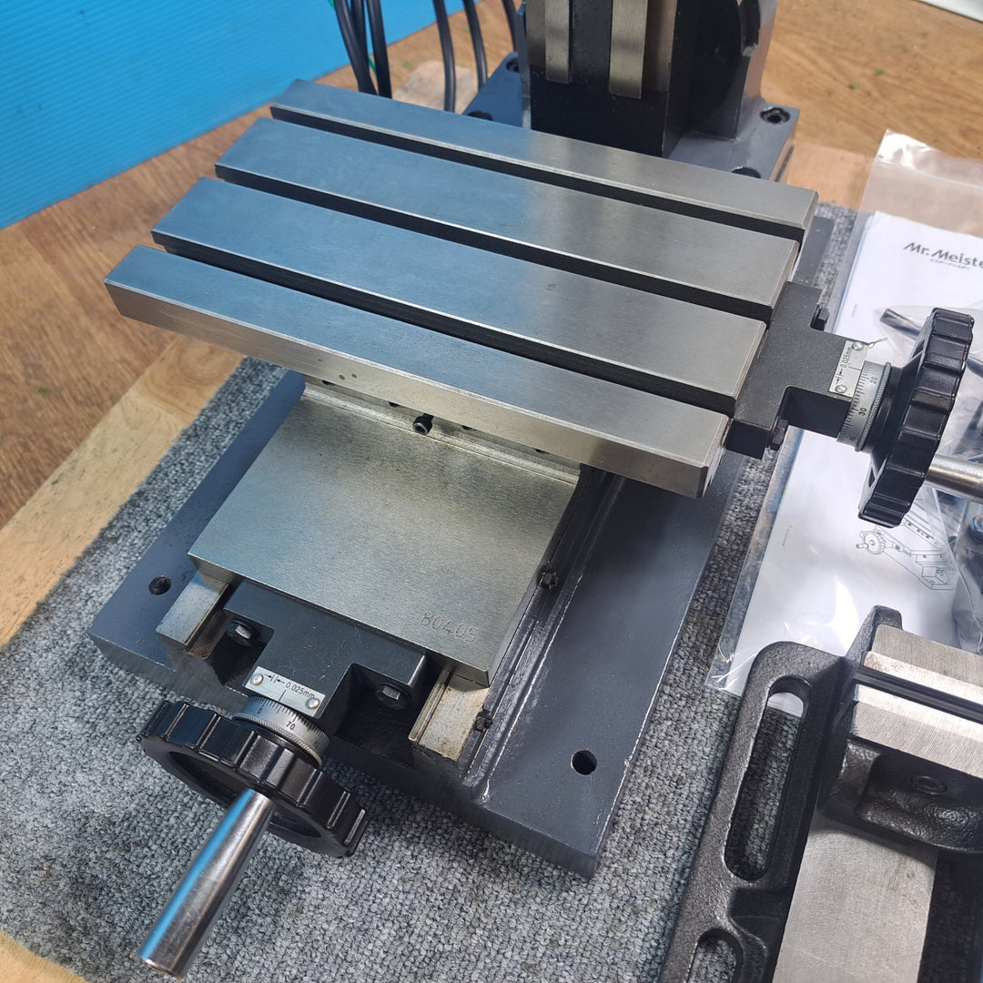 【店頭受取り限定】東洋アソシエイツ ミスターマイスター(Mr.meister) ミニフライス盤 LittleMilling1 バイス付【岩槻店】