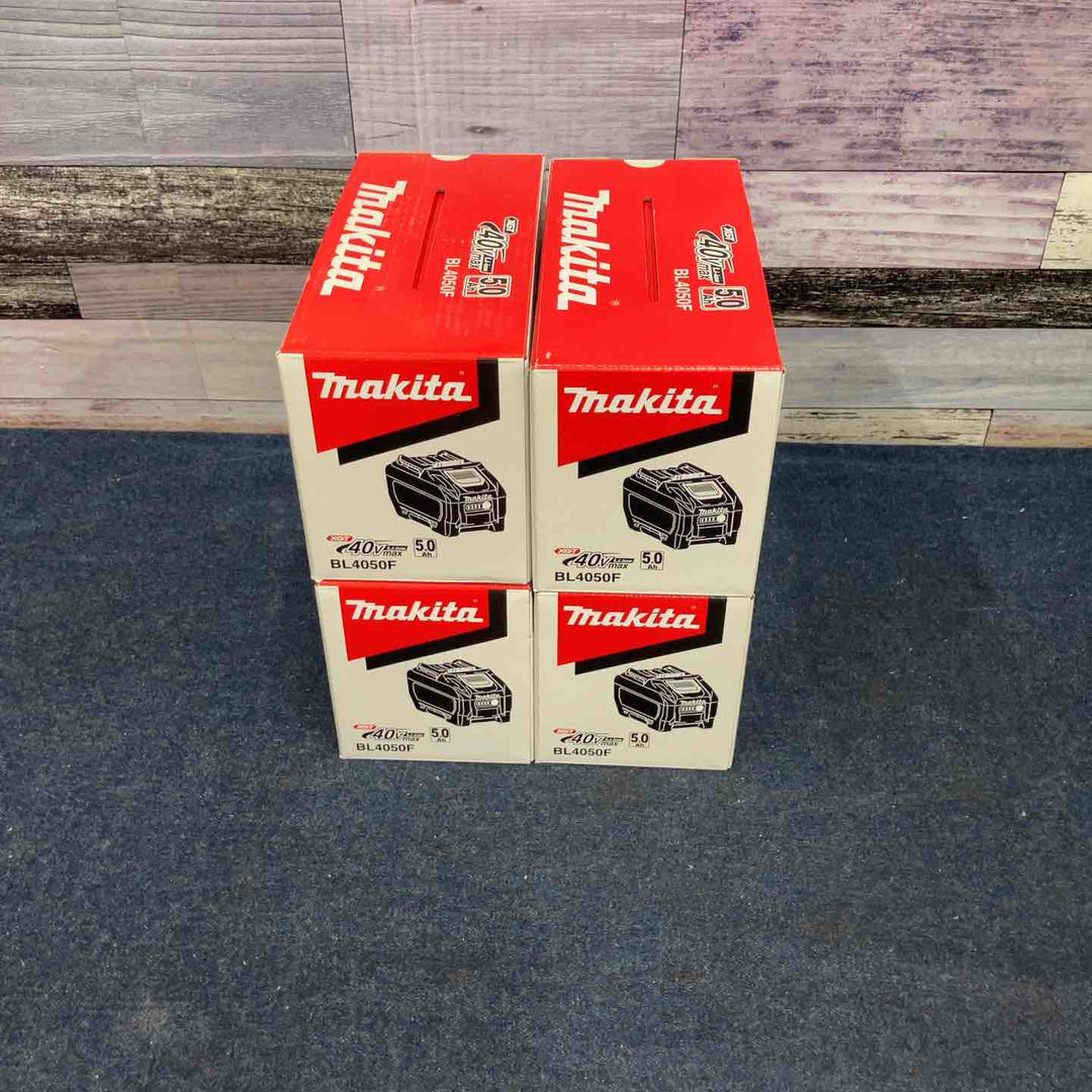 マキタ リチウムイオンバッテリー 40V/5.0Ah BL4050F 4個セット【八潮店】