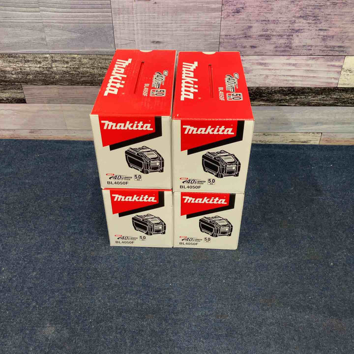 マキタ リチウムイオンバッテリー 40V/5.0Ah BL4050F 4個セット【八潮店】