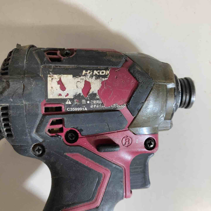 【現状品】★ハイコーキ(HIKOKI ※旧:日立工機) コードレスインパクトドライバー WH36DC(NNR)【戸田店】