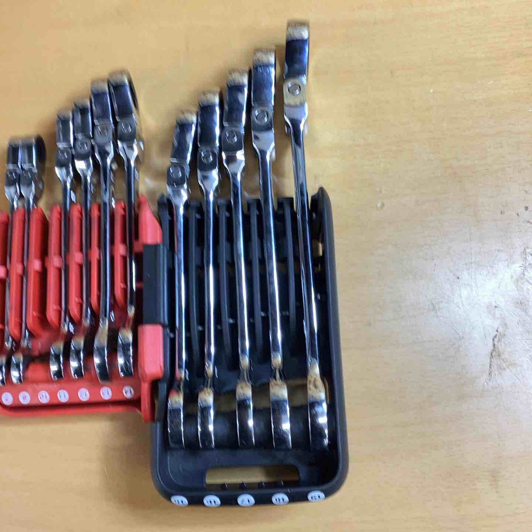 MACTOOLS PTTRAY-12 フレックス コンビネーション ギア レンチ セット　サイズ10のみ欠品【越谷店】