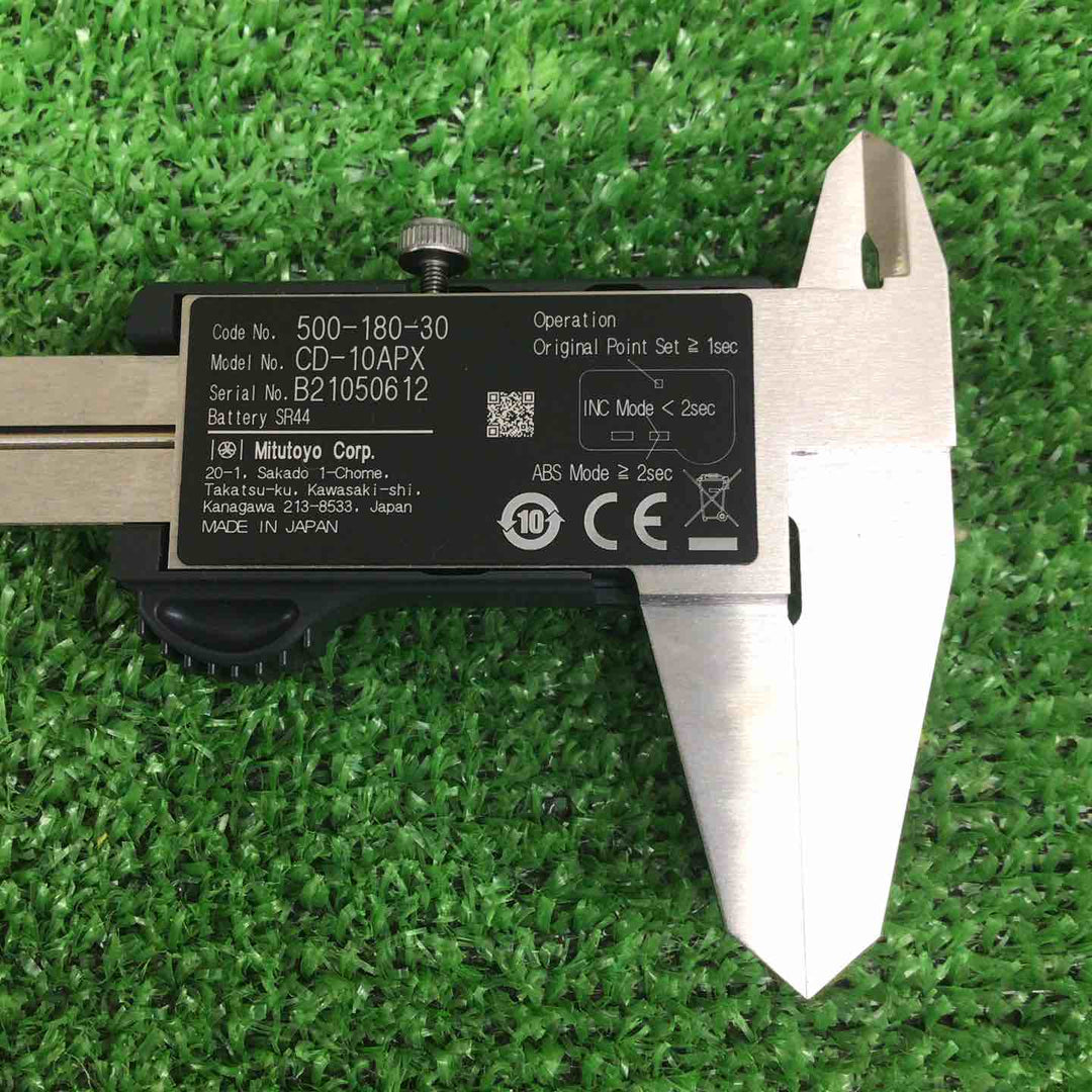 【中古美品・現状品】 ミツトヨ/Mitsutoyo デジタルノギス 500-180-30 CD-10APX 【鴻巣店】