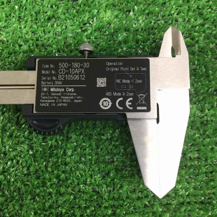 【中古美品・現状品】 ミツトヨ/Mitsutoyo デジタルノギス 500-180-30 CD-10APX 【鴻巣店】