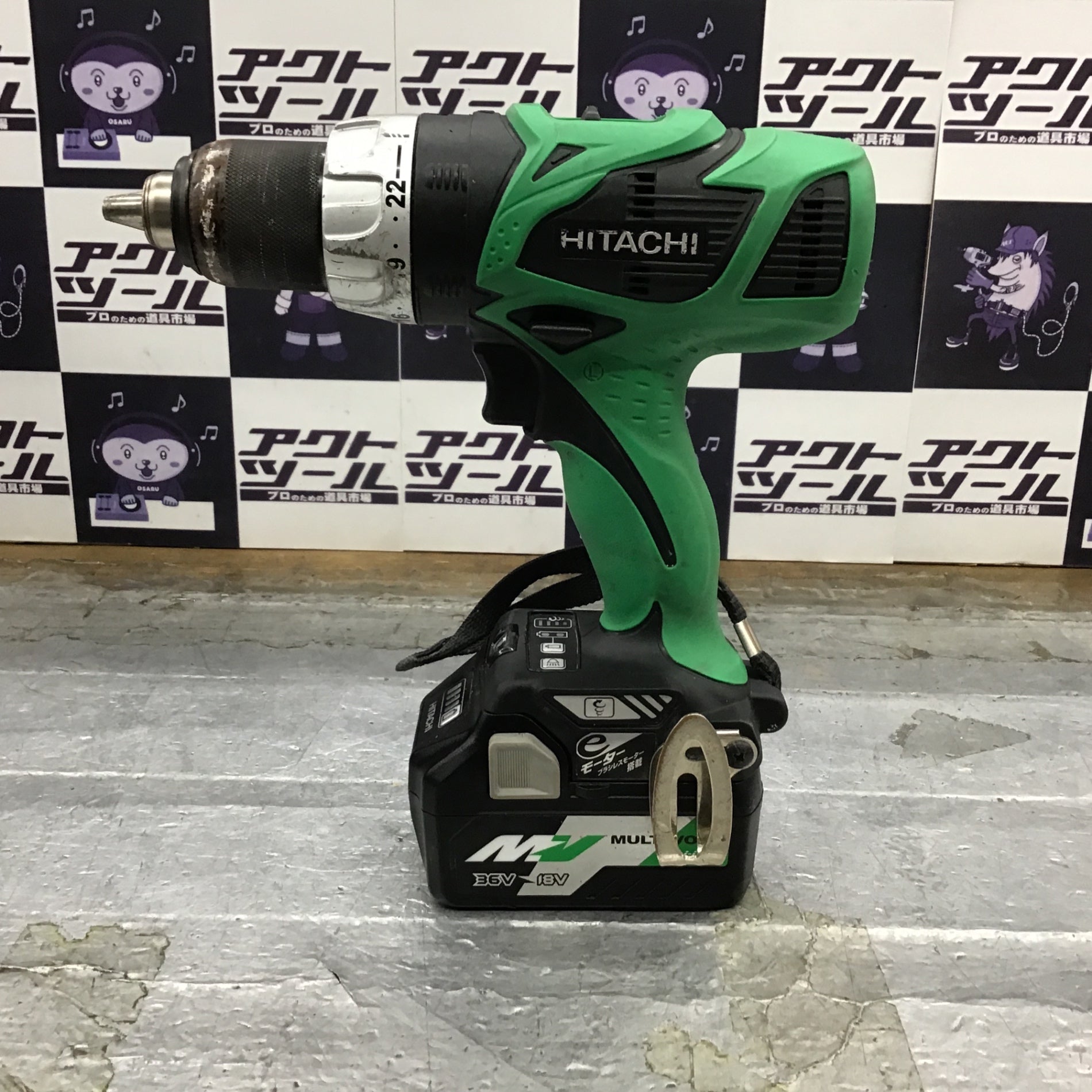 日立工機 DS18DBL2 コードレスドライバドリル 13mm【市川行徳店】【店頭取引限定】【中古】管理番号：ITO76T62YX2I ハイコーキ(日立工機) コードレスドライバドリル DS18DBL2(2LXPK) 18V