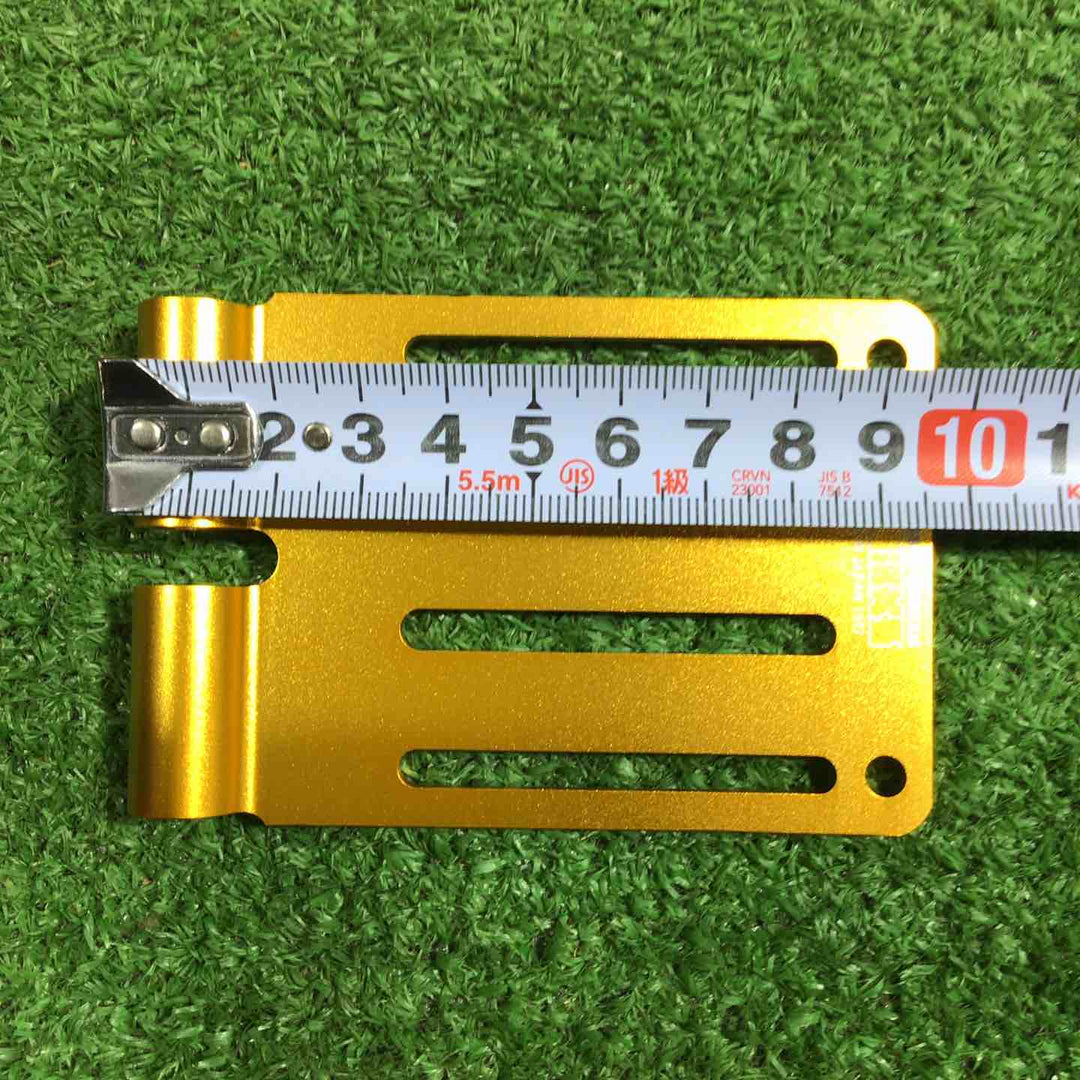 KNICKS ニックス アルミ総削り出しベルトループ ゴールド ALU-15L-GO【川口店】