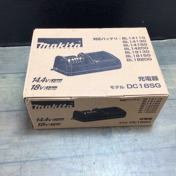 【未使用品】〇マキタ(Makita)  ライトバッテリ専用充電器 DC18SG【東大和店】
