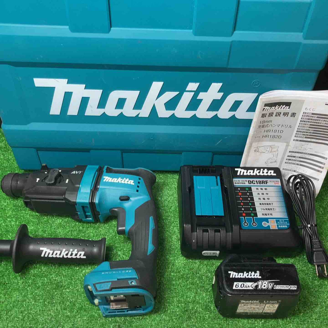 ★マキタ(makita) コードレスハンマドリル HR182DRGX【岩槻店】