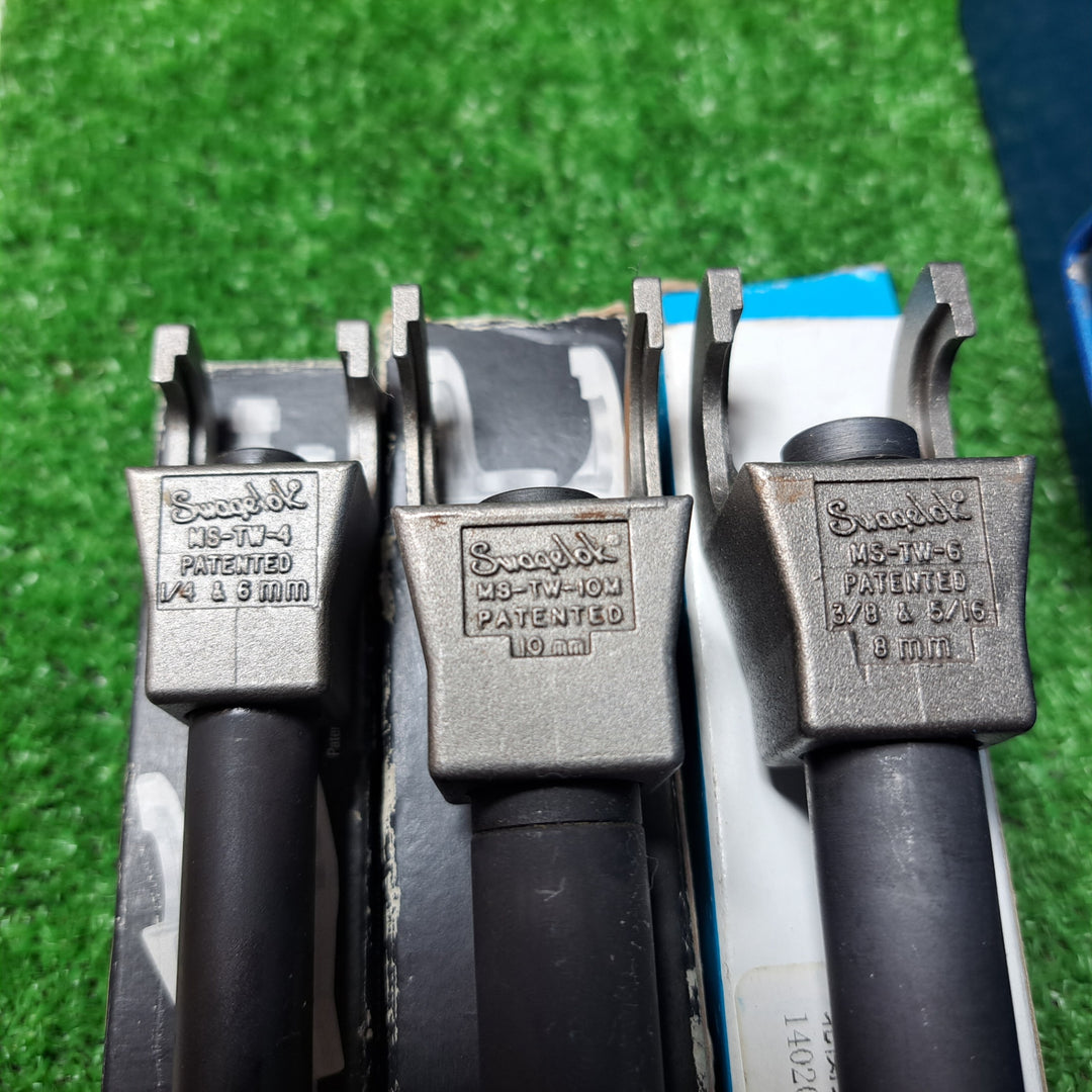 スウェージロック swagelok 工具まとめ ベンダー2点  MS-HTB-4 MS-HTB-10M チェットレンチ3点 ティーレンチ3点 バルブフィッティングなど【岩槻店】