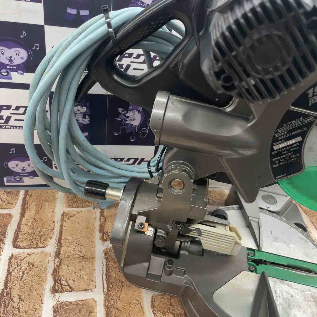 ☆ハイコーキ(HIKOKI ※旧:日立工機) 190mm 卓上丸のこ C7FCH 状態要確認【所沢店】