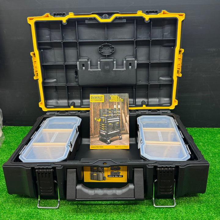 【未使用品】デウォルト(DEWALT) タフシステム2.0 システム収納BOX Sサイズ DS165 積み重ね収納 DWST83293-1【電材館越谷店】
