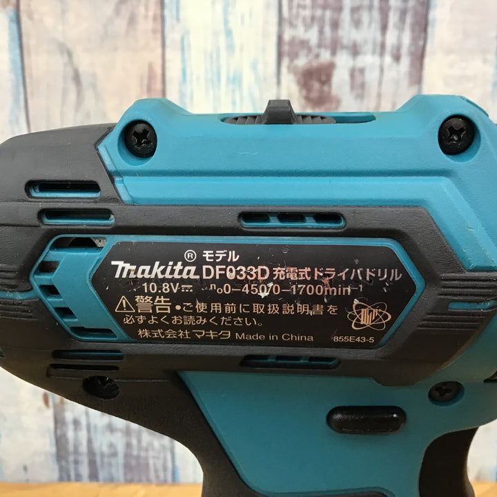 ★マキタ(makita) コードレスドリルドライバー DF033DSHX【柏店】