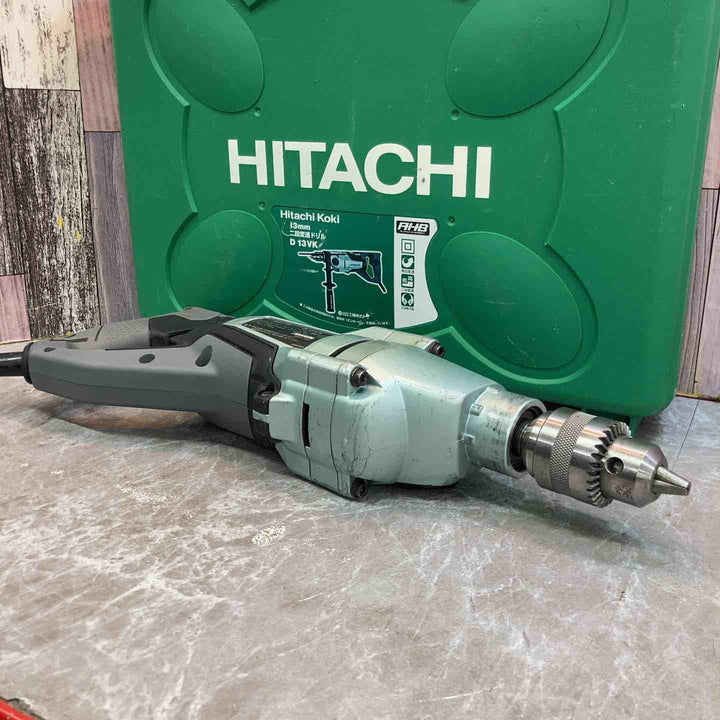【中古品】◇ハイコーキ(HIKOKI ※旧:日立工機) 二段変速ドリル D13VK【八潮店】