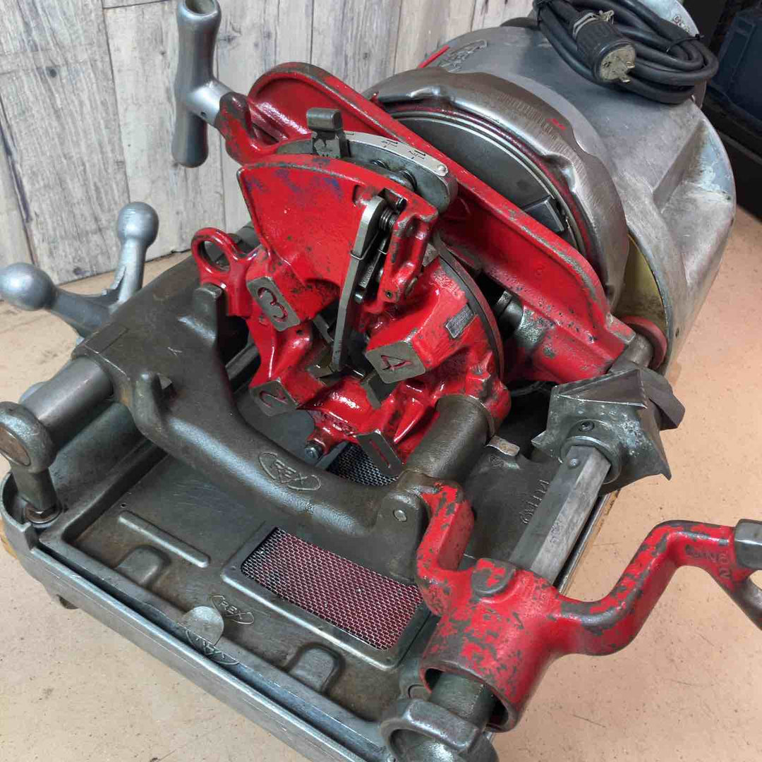 【中古品／店頭受取り限定】 レッキス(REX) ねじ切り機 80ADXIII 牛若 80ADX3 【東大和店】