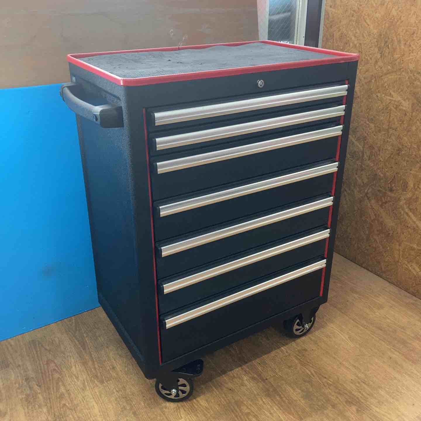中古品／店頭受取り限定】◇KIKAIYA ローラーキャビネット7段
