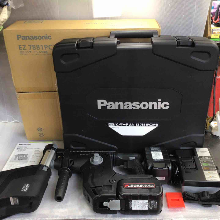 ★パナソニック(Panasonic) コードレスハンマドリル EZ7881PC2V-B【草加店】