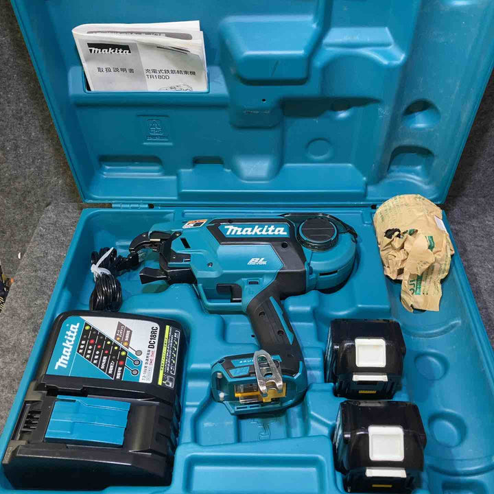 ★マキタ(makita) コードレス鉄筋結束機 リバータイア TR180DRGX【桶川店】