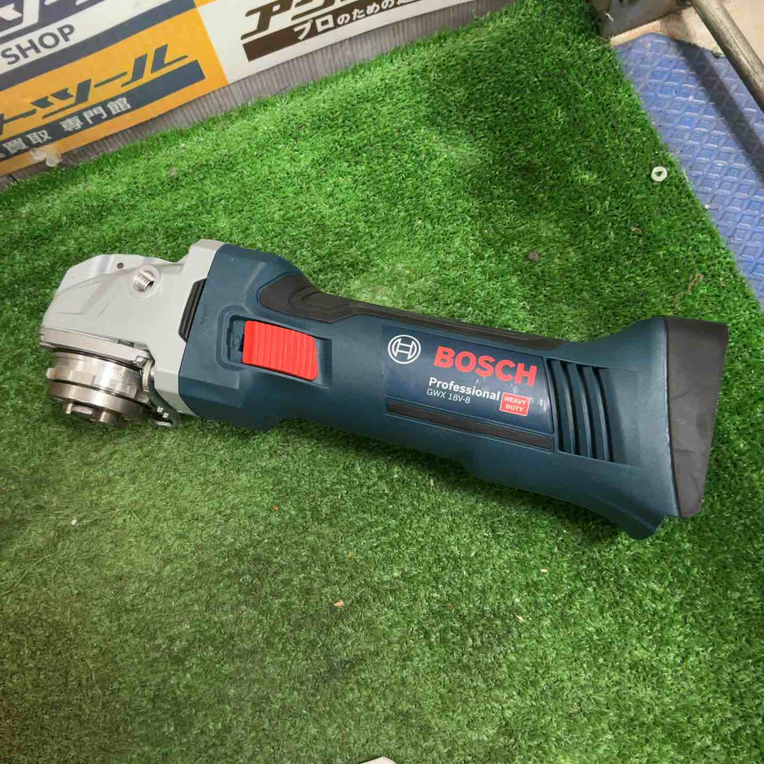 ◇ボッシュ(BOSCH) 18V コードレスディスクグラインダー X-LOCK (本体のみ) GWX18V-8H【草加店】