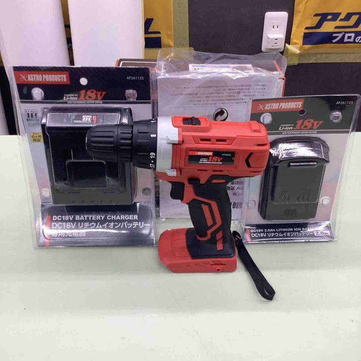 AP DC18V 充電式 ドリルドライバー DD838 ｜ ドリル ドライバー DC18V 充電式 コードレス 電動工具 LEDライト 照明 DIY ネジ締め 穴あけ【越谷店】