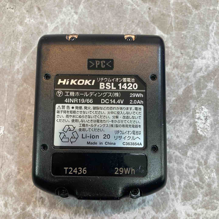 【美品】◇ハイコーキ(HIKOKI ※旧:日立工機) コードレスインパクトドライバ FWH14DF(BG)【八潮店】