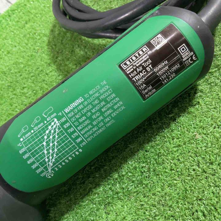 ★ライスター(LEISTER) ヒートガン トリアックST型 (141.230) TRIAC ST 動作確認済【川口店】